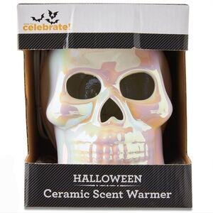 Iridescent Skull Scent Warmer